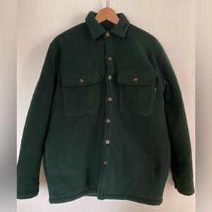 Aritzia TNA Virgil shirt jacket - Dark Green - Size 2